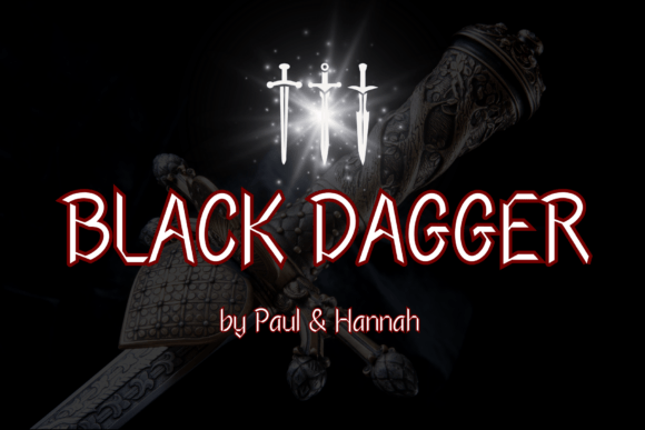 Black Dagger: A Gothic Fantasy Font for Crafters