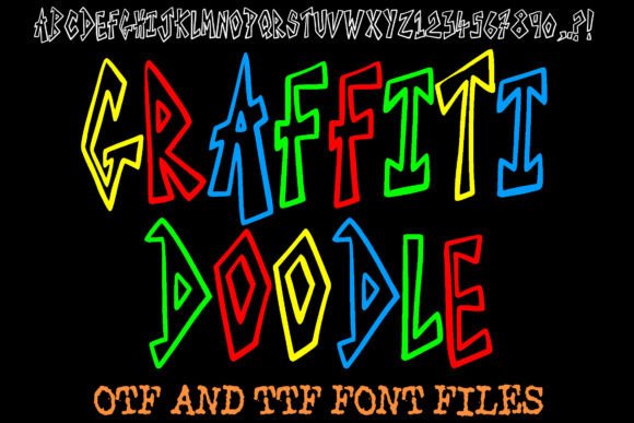 Boost Your Campaign with Graffiti Doodle Font