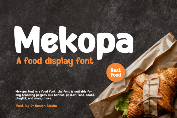Bring Charm to Your Creations with Mekopa Font