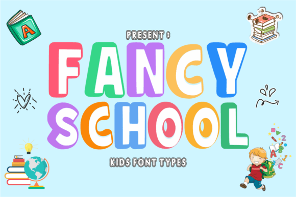 Capture Attention with Fancy School Font