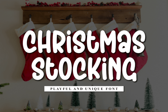 Christmas Stocking1: A Festive Display Font Review