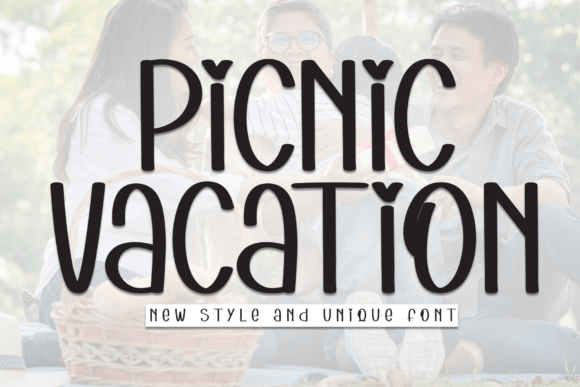 Discover Picnic Vacation: A Friendly Display Font for Your Next Project