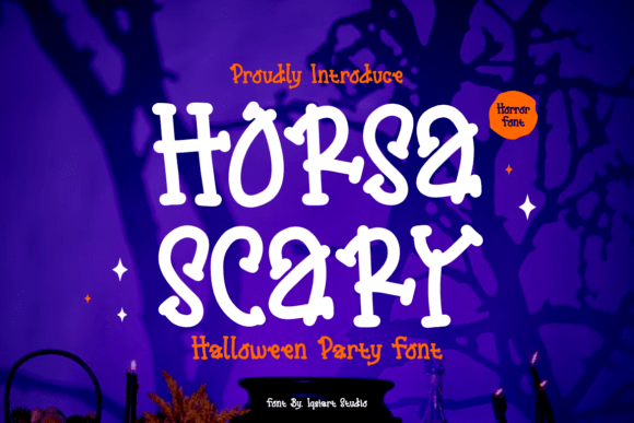 Enhance Your Brand with Horsa Scary Font