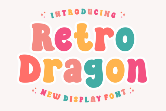 Enhance Your Brand with Retro Dragon: A Playful Display Font