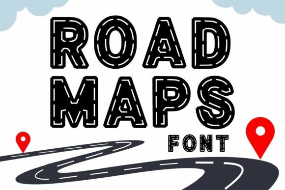 Enhance Your Campaigns with Road Maps Font