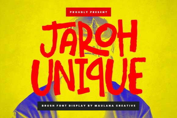 Enhance Your Craft with Jaroh Unique Font