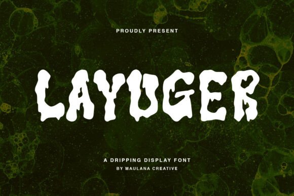 Enhance Your Web Design with Layuger, a Creepy Display Font