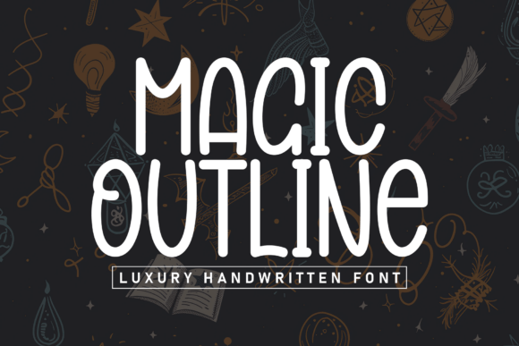 Exploring Magic Outline: A Versatile Display Font for Branding