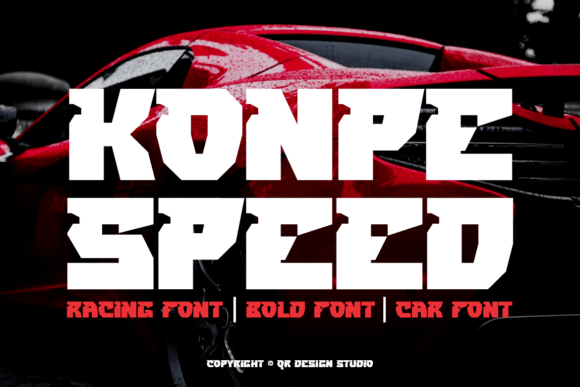 Konpe Speed: A Bold Sans Serif Typeface for Modern Web Design