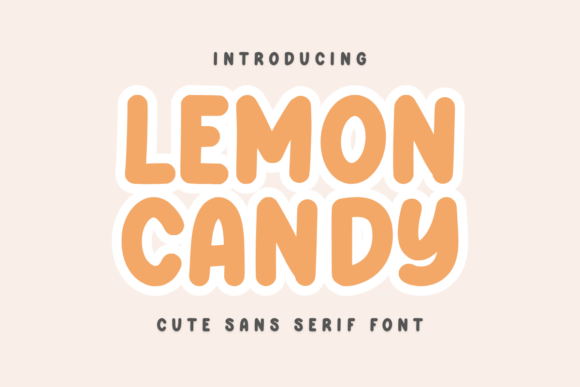 Lemon Candy: A Charming Handwriting Font for Makers