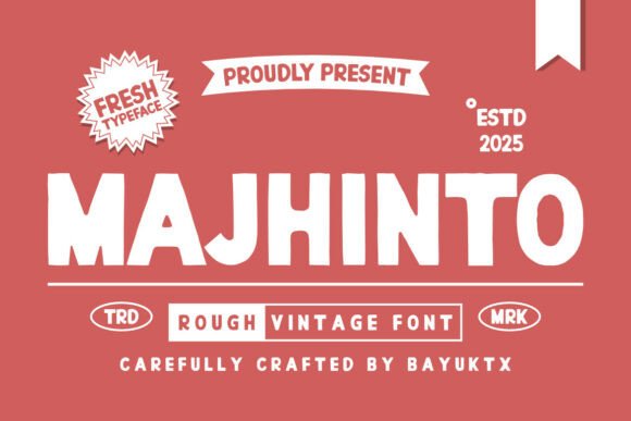 Majhinto: A Versatile Font for Eye-Catching Campaigns