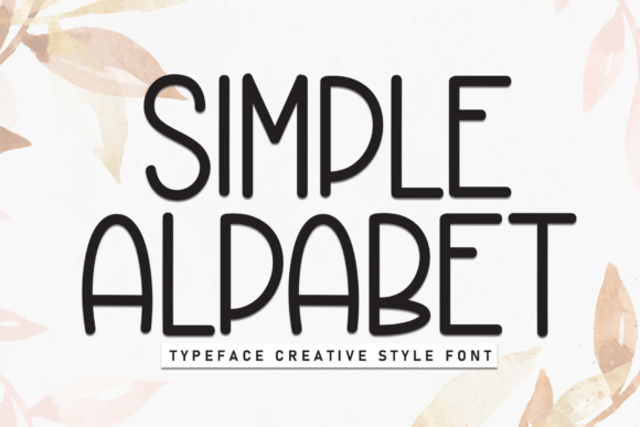 Simple Alpabet: A Friendly Display Font for Web Design