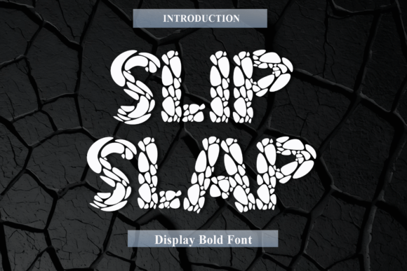 Slip Slap: A Unique Display Font for Creative Web Design