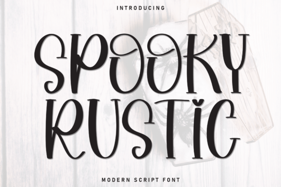 Spooky Rustic: A Friendly Font for Your Brand