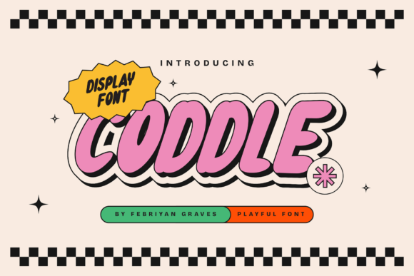 Transform Your Brand with Coddle Font's Bold and Playful Style