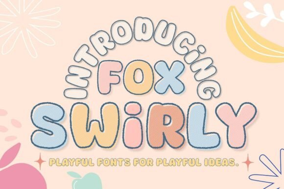 Transform Your Brand with Fox Swirly: A Joyful Display Font