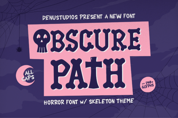 Transform Your Brand with Obscure Path Font